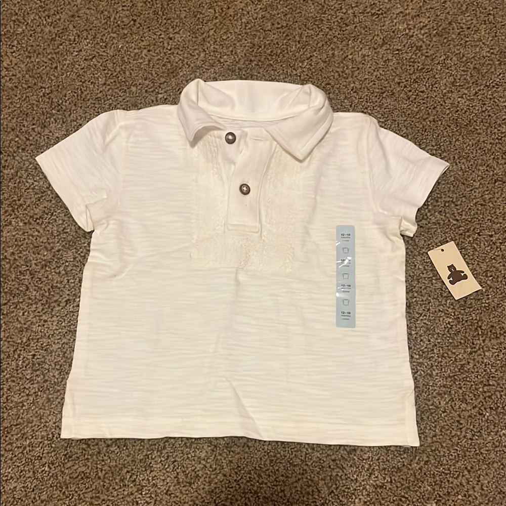 GAP Kids White Polo Shirt